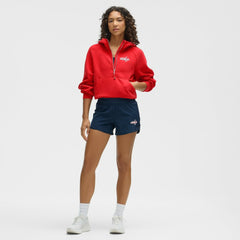 Washington Capitals lululemon Women's Scuba Oversized Half-Zip Hoodie - True Red - NHL