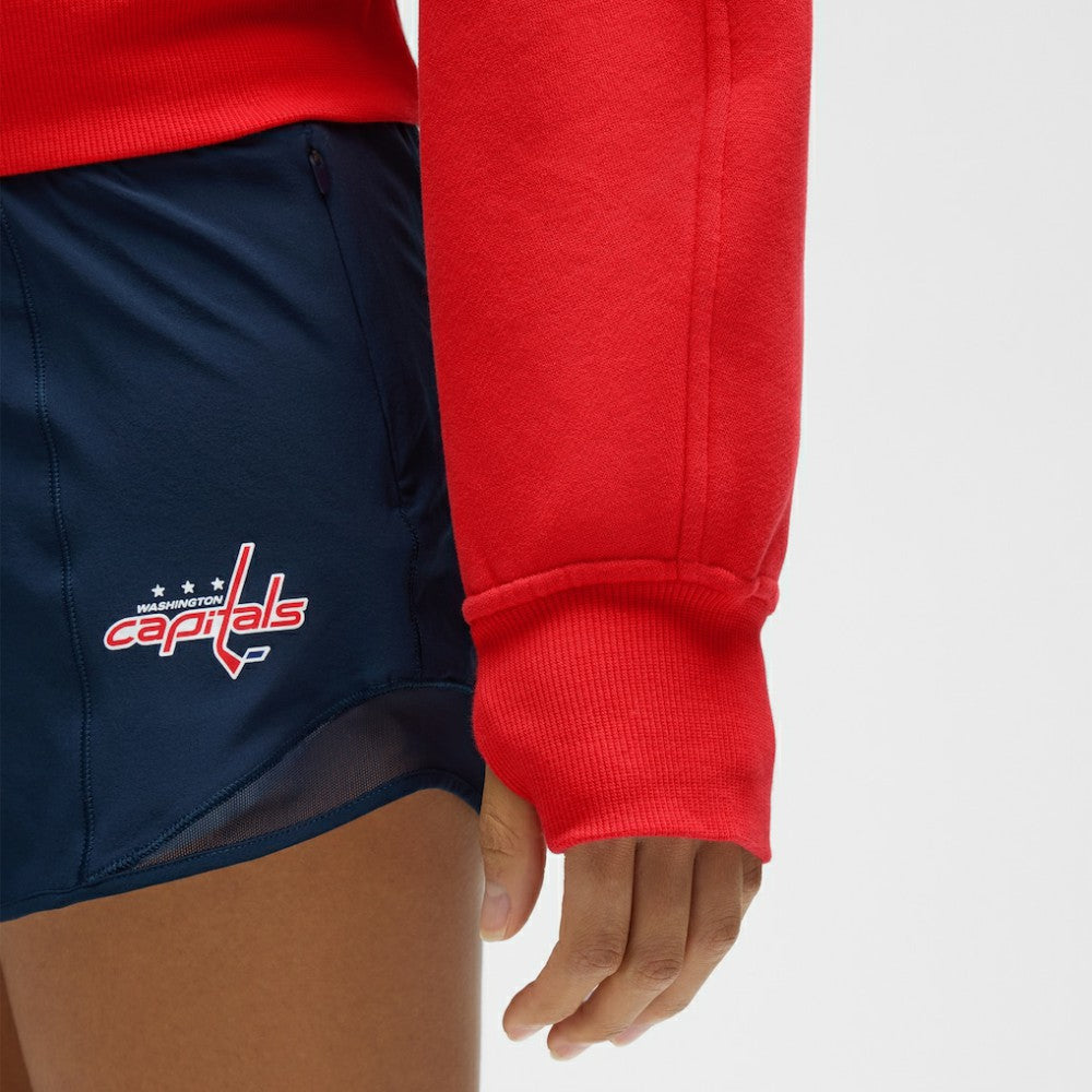 Washington Capitals lululemon Women's Scuba Oversized Half-Zip Hoodie - True Red - NHL