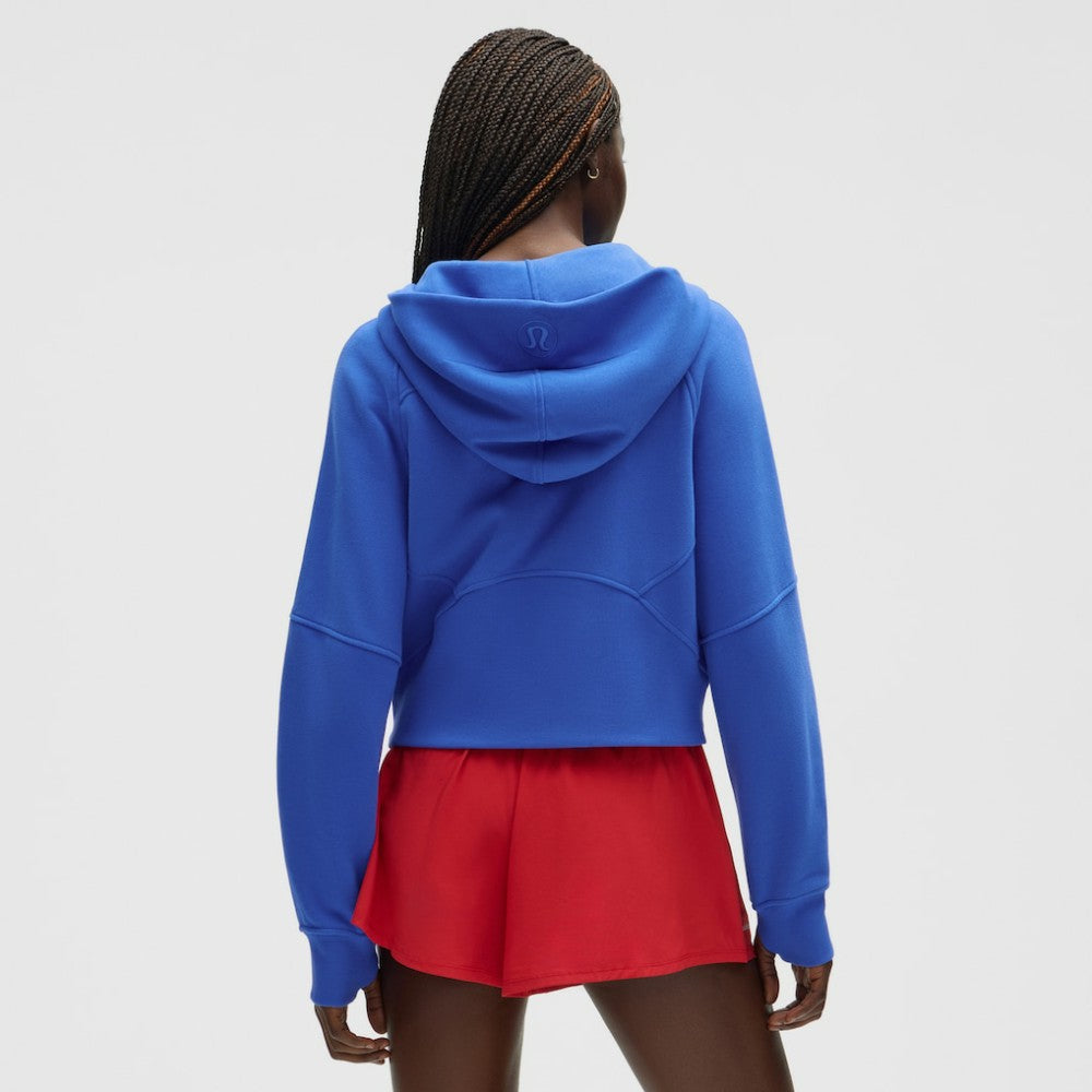 New York Rangers lululemon Women's Scuba Oversized Half-Zip Hoodie - Blue - NHL