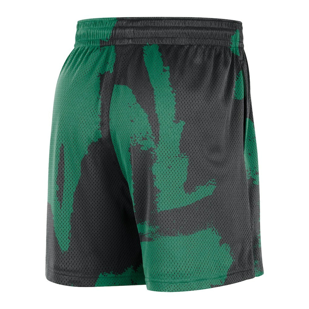 Boston Celtics Courtside Club Dri-FIT Practice Shorts Black/Kelly Green - NBA