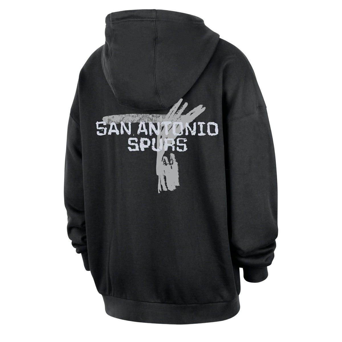 San Antonio Spurs Courtside Club Premium Hoodie Black - NBA