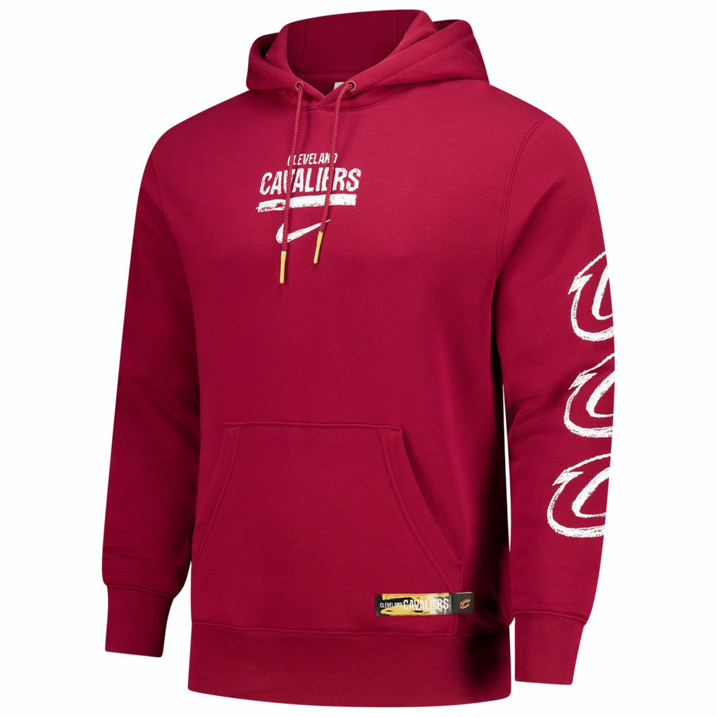 Cleveland Cavaliers Courtside Club Premium Hoodie Wine - NBA