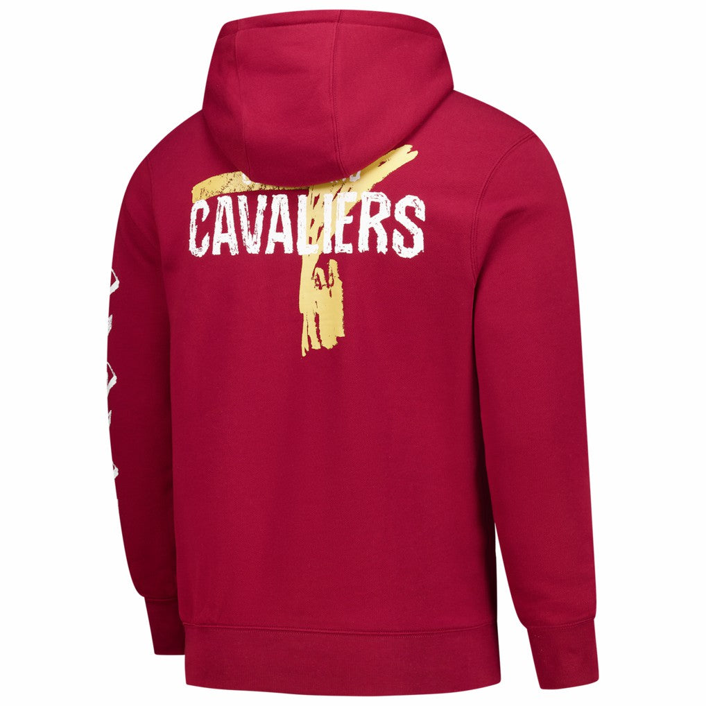 Cleveland Cavaliers Courtside Club Premium Hoodie Wine - NBA