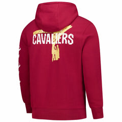 Cleveland Cavaliers Courtside Club Premium Hoodie Wine - NBA