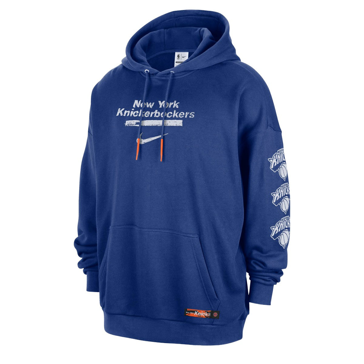 New York Knicks Courtside Club Premium Hoodie Blue - NBA