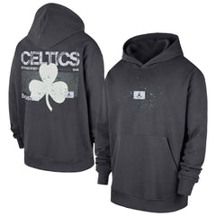 Boston Celtics Jordan Brand Statement Jumpman Flight Premiere Hoodie Anthracite - NBA