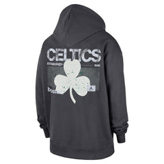 Boston Celtics Jordan Brand Statement Jumpman Flight Premiere Hoodie Anthracite - NBA