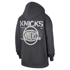 New York Knicks Jordan Brand Statement Jumpman Flight Premiere Hoodie Anthracite - NBA