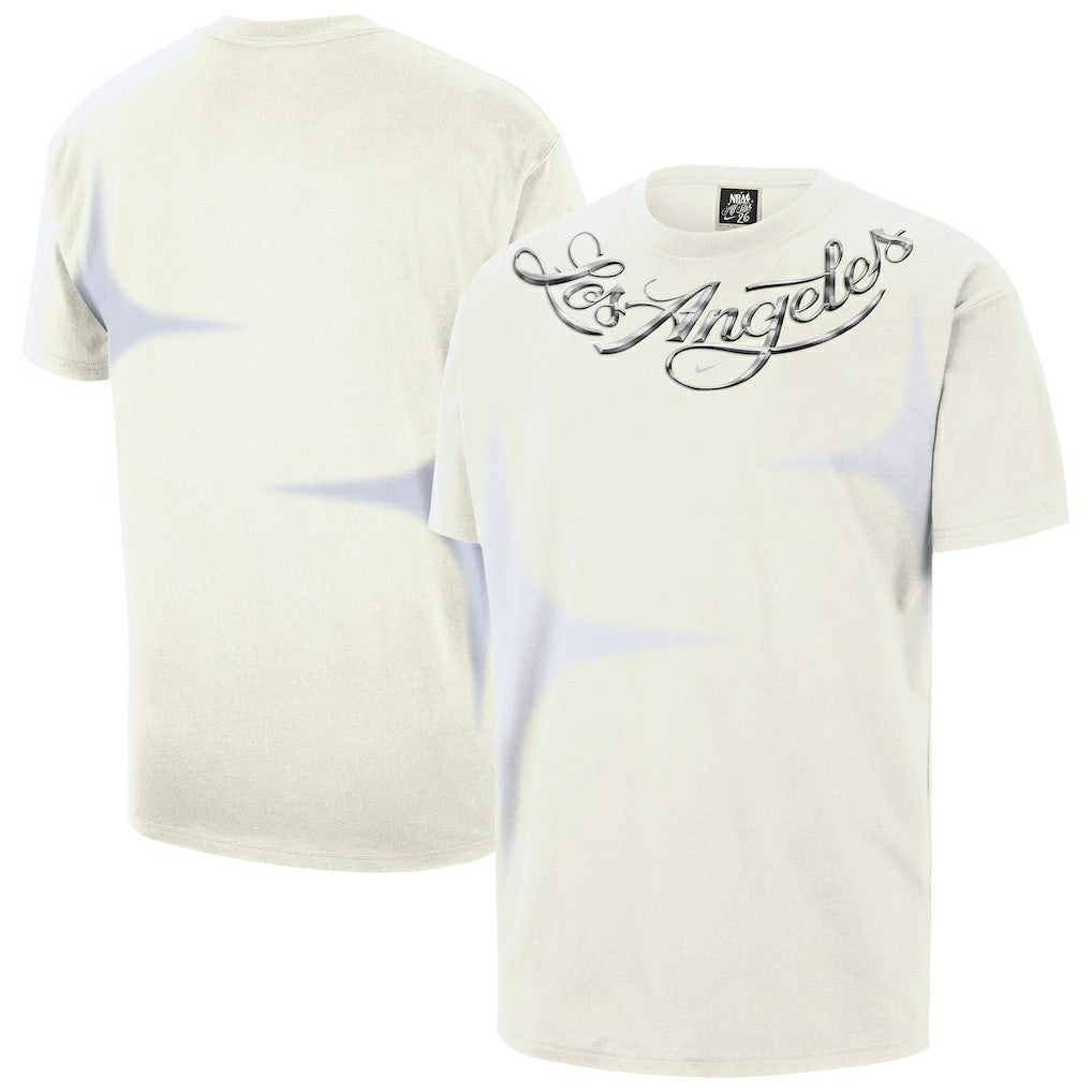 2026 NBA All-Star Game Max90 Premiere T-Shirt Cream - NBA