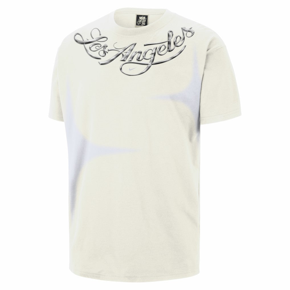 2026 NBA All-Star Game Max90 Premiere T-Shirt Cream - NBA