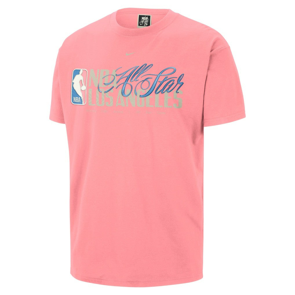2026 NBA All-Star Game Max90 Wordmark T-Shirt Pink - NBA
