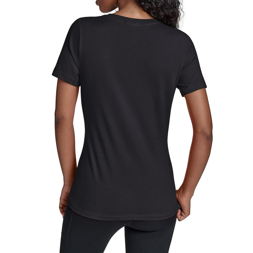 Washington Commanders Starter Women's Groovy Script V-Neck T-Shirt Black | NFL