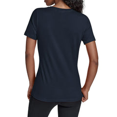 Chicago Bears Starter Women's Groovy Script V-Neck T-Shirt Navy | NFL