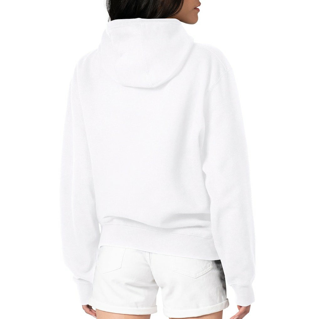 Miami Dolphins Starter Women's Throwback Groovy Script Pullover Hoodie White | NFL