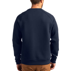 Chicago Bears Cutter & Buck Team Logo Roam Recycled Raglan Pullover Sweatshirt Navy | NFL
