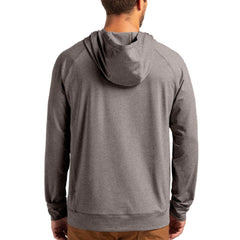 New York Giants Cutter & Buck Adapt Knit Recycled Raglan Pullover Hoodie Heather Gray | NFL