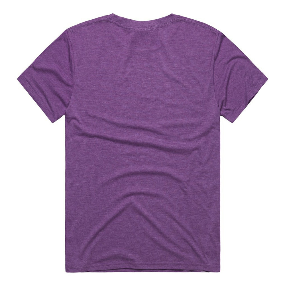 Minnesota Vikings Homage Unisex NFL ASL Collection by Love Sign Tri-Blend T-Shirt Purple | NFL