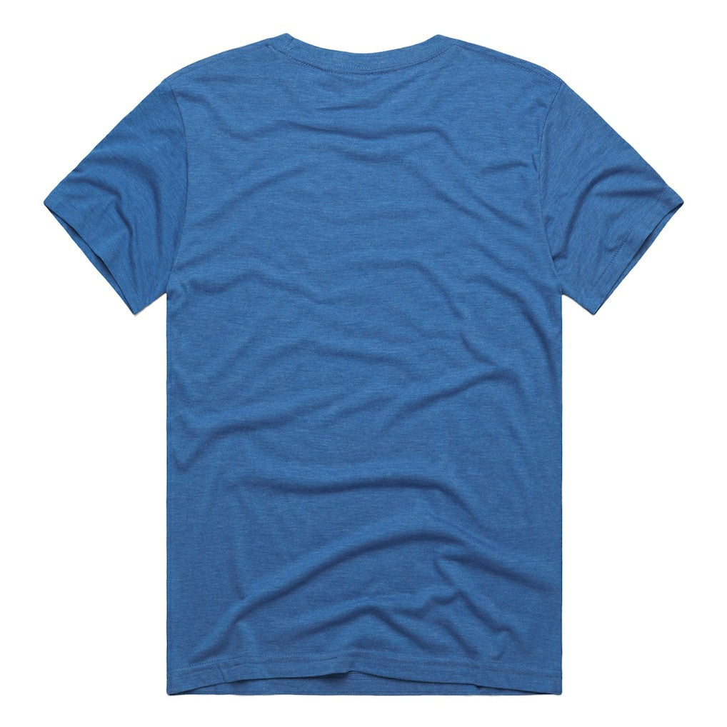 New York Giants Homage Unisex NFL ASL Collection by Love Sign Tri-Blend T-Shirt Royal | NFL