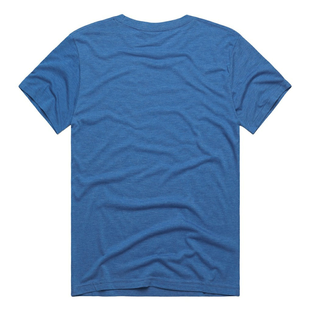 New York Giants Homage Unisex NFL ASL Collection by Love Sign Tri-Blend T-Shirt Royal | NFL