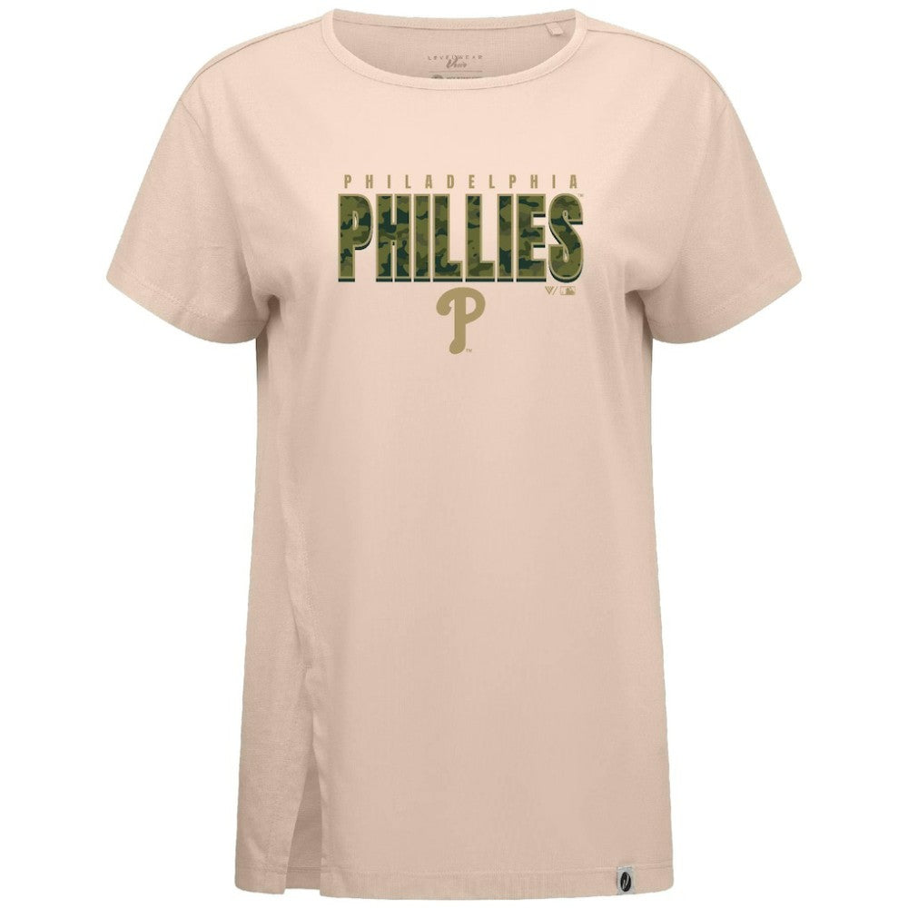 Philadelphia Phillies Levelwear Women's Influx Protect W T-Shirt - MLB