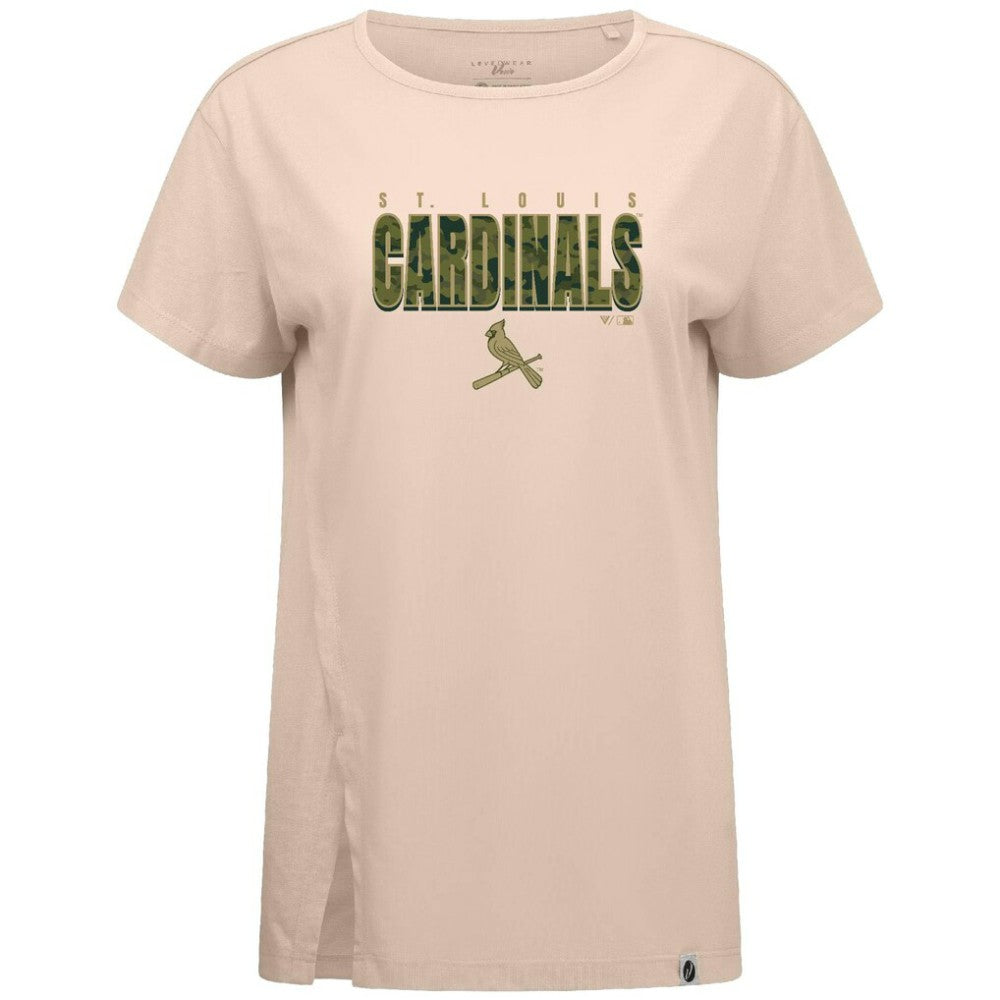 St. Louis Cardinals Levelwear Women's Influx Protect W T-Shirt - MLB