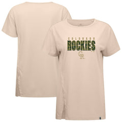Colorado Rockies Levelwear Women's Influx Protect W T-Shirt - MLB
