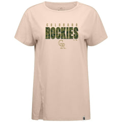 Colorado Rockies Levelwear Women's Influx Protect W T-Shirt - MLB