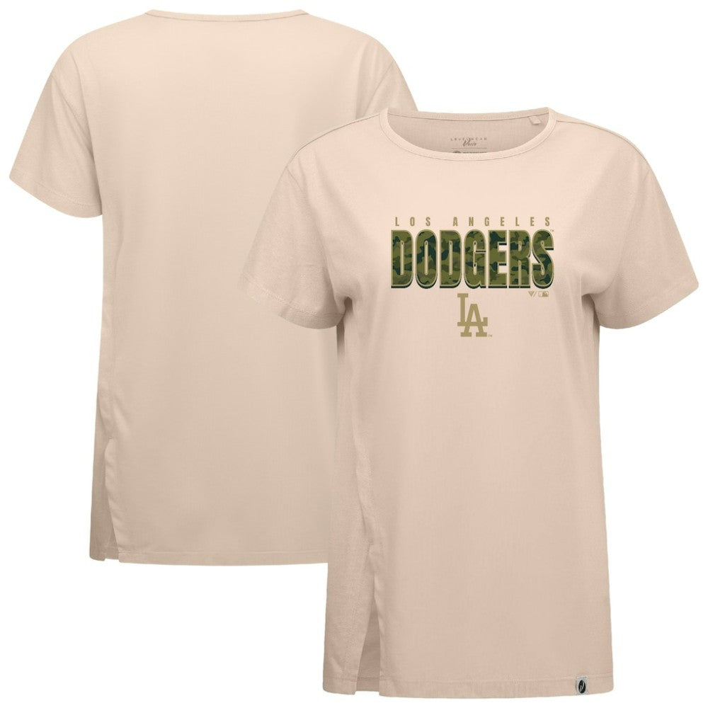 Los Angeles Dodgers Levelwear Women's Influx Protect W T-Shirt - MLB