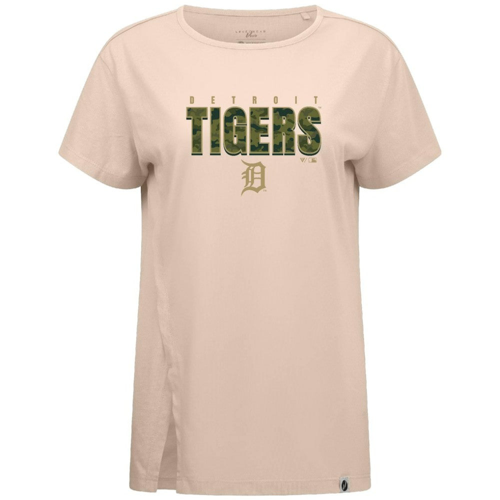 Detroit Tigers Levelwear Women's Influx Protect W T-Shirt - MLB