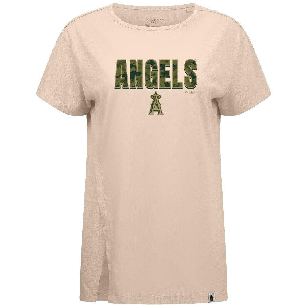 Los Angeles Angels Levelwear Women's Influx Protect W T-Shirt - MLB