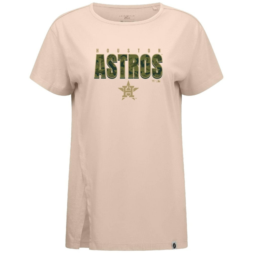 Houston Astros Levelwear Women's Influx Protect W T-Shirt - MLB