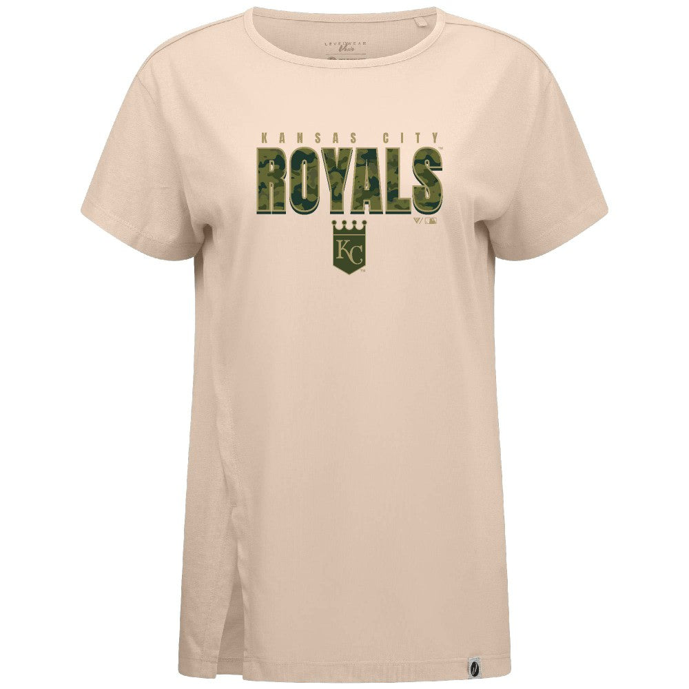 Kansas City Royals Levelwear Women's Influx Protect W T-Shirt - MLB