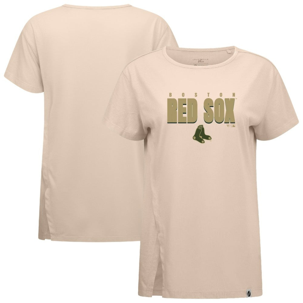 Boston Red Sox Levelwear Women's Influx Protect W T-Shirt - MLB