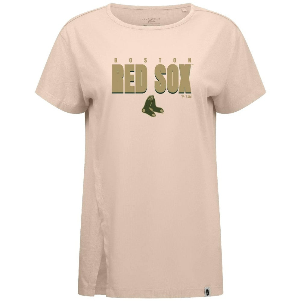Boston Red Sox Levelwear Women's Influx Protect W T-Shirt - MLB
