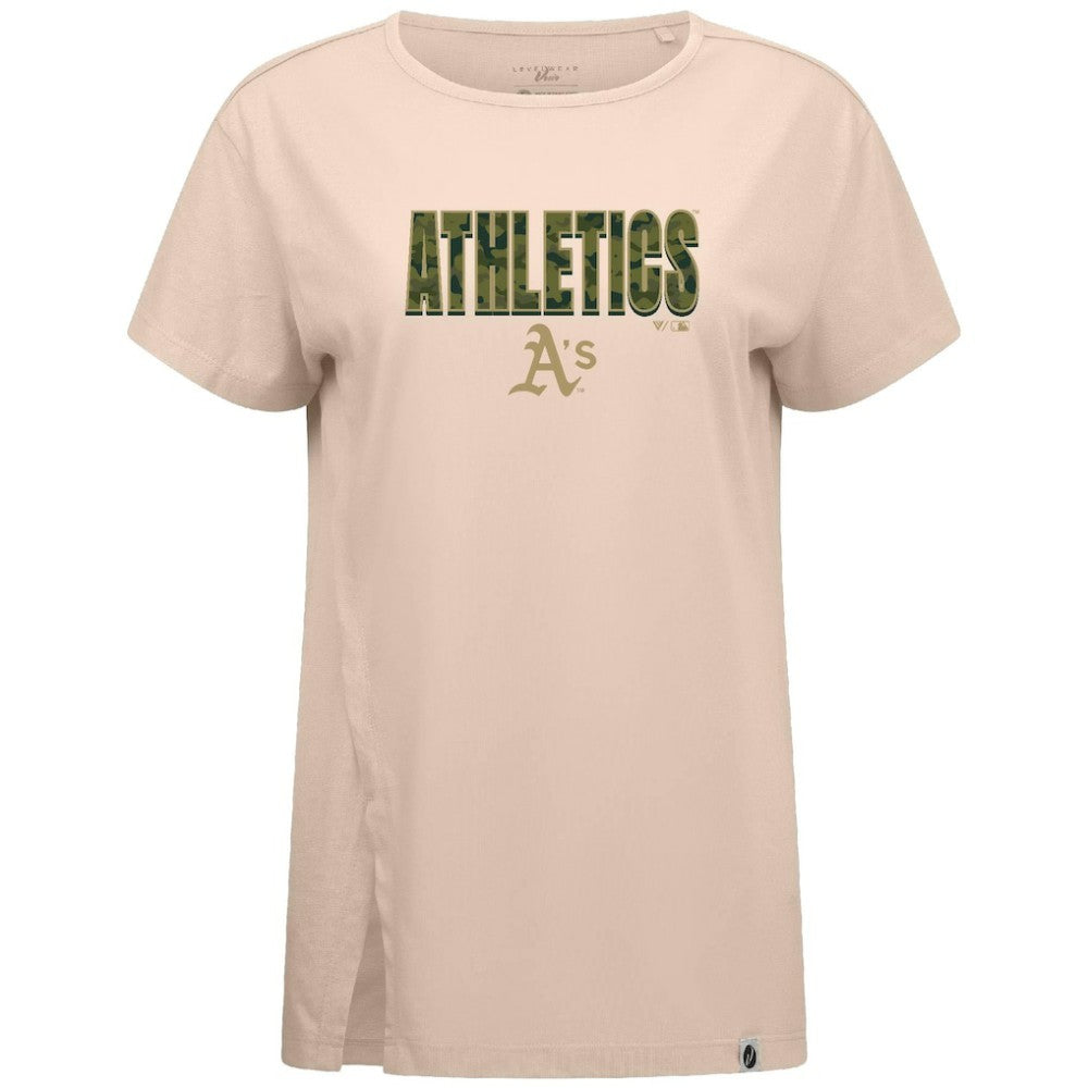 Athletics Levelwear Women's Influx Protect W T-Shirt - MLB