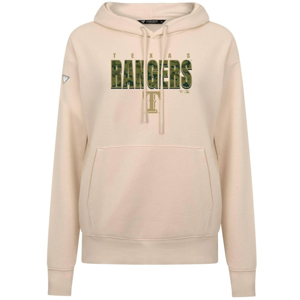 Texas Rangers Levelwear Women's Adorn Protect W Pullover Hoodie - MLB