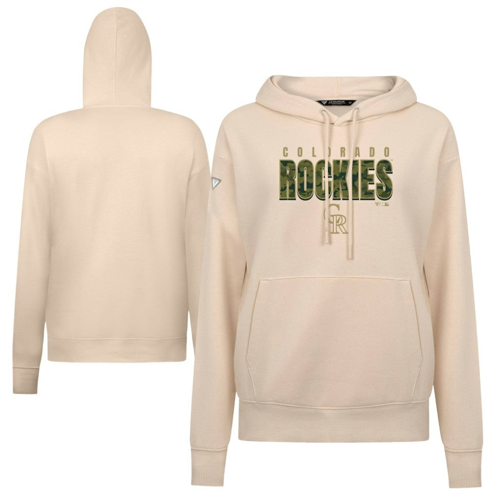 Colorado Rockies Levelwear Women's Adorn Protect W Pullover Hoodie - MLB