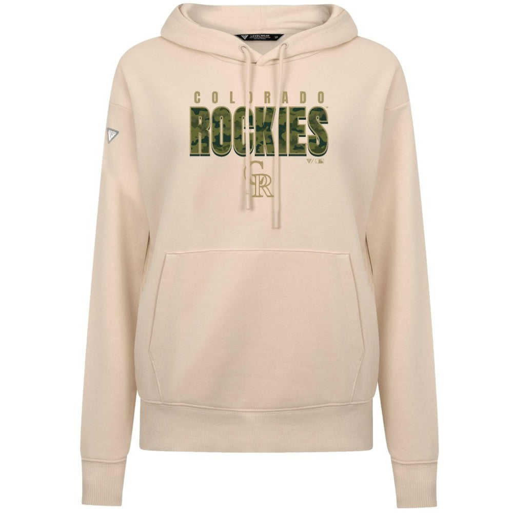 Colorado Rockies Levelwear Women's Adorn Protect W Pullover Hoodie - MLB