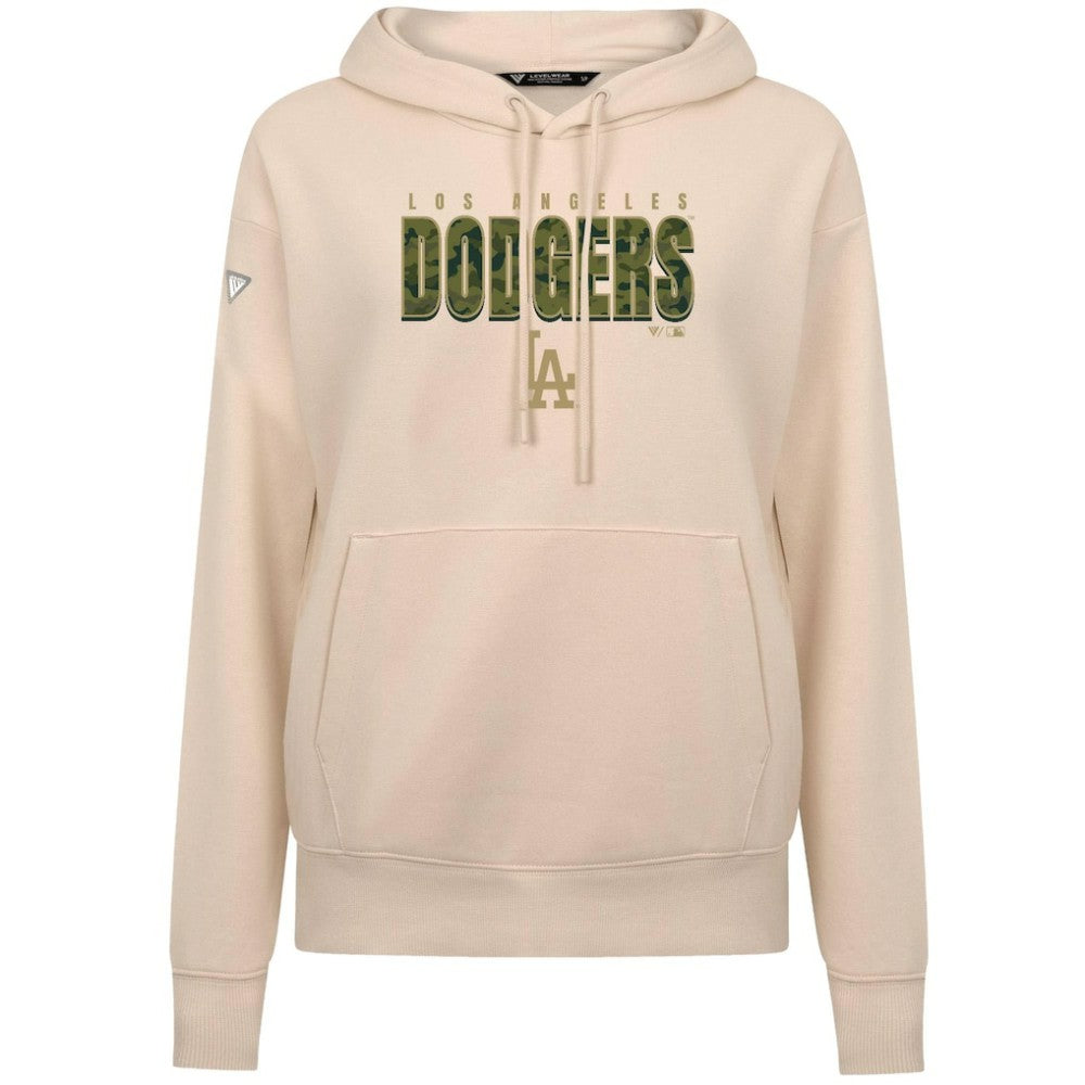 Los Angeles Dodgers Levelwear Women's Adorn Protect W Pullover Hoodie - MLB