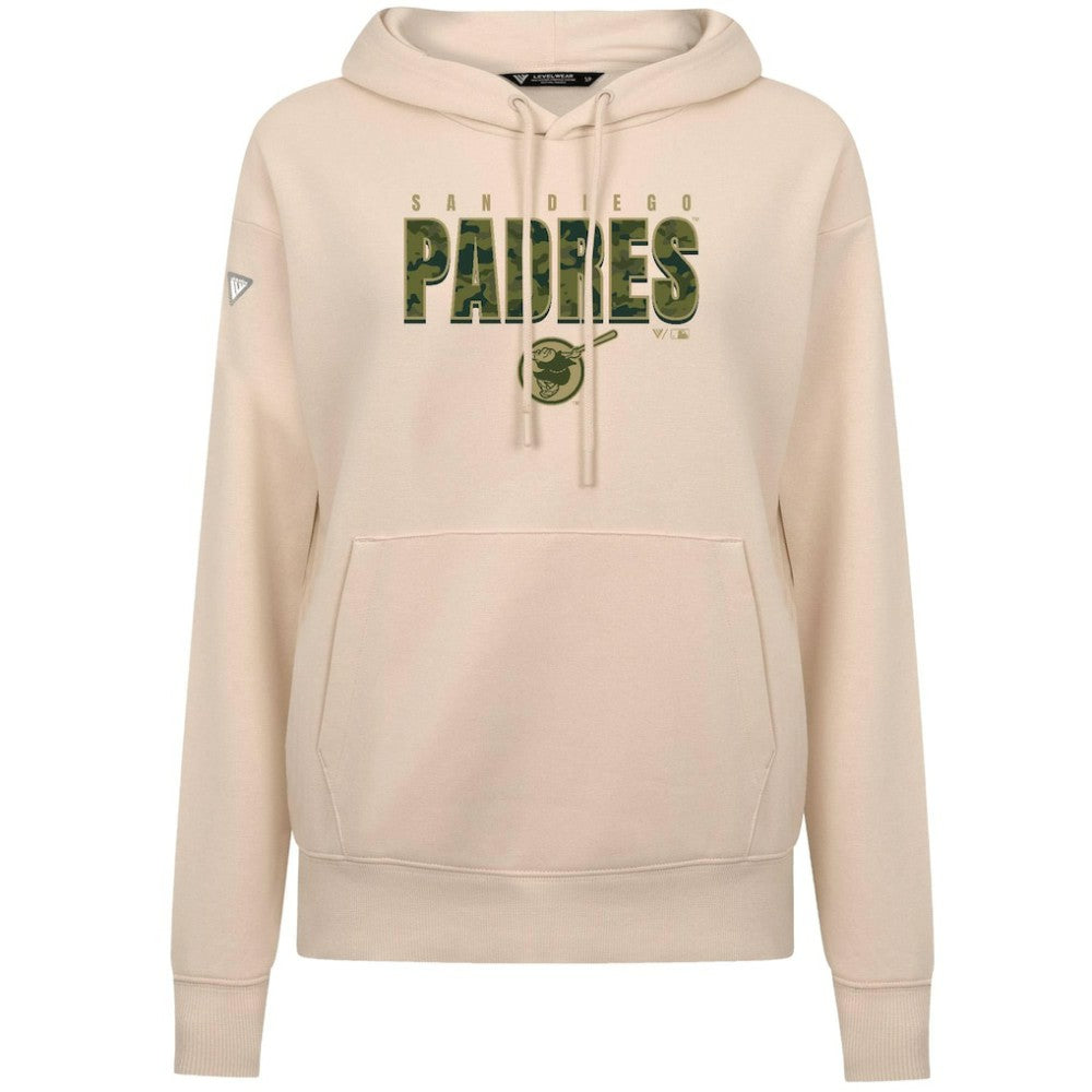 San Diego Padres Levelwear Women's Adorn Protect W Pullover Hoodie - MLB