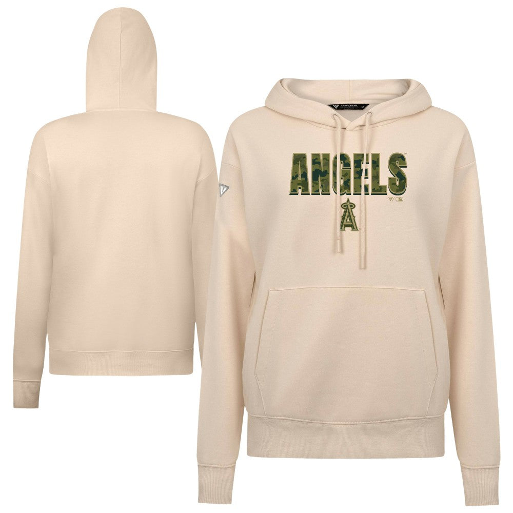 Los Angeles Angels Levelwear Women's Adorn Protect W Pullover Hoodie - MLB