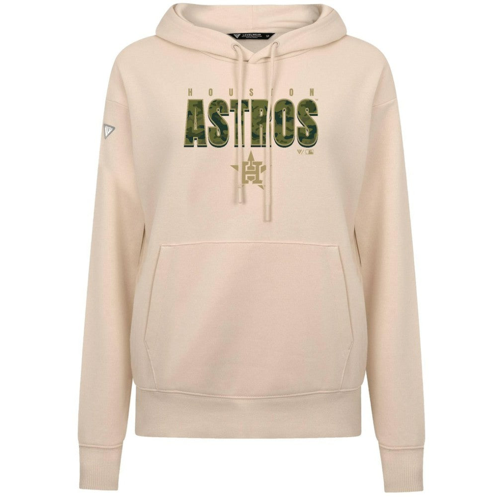Houston Astros Levelwear Women's Adorn Protect W Pullover Hoodie - MLB