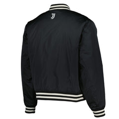 Juventus Collegiate Sateen Full-Snap Jacket Black | Fanatics discount
