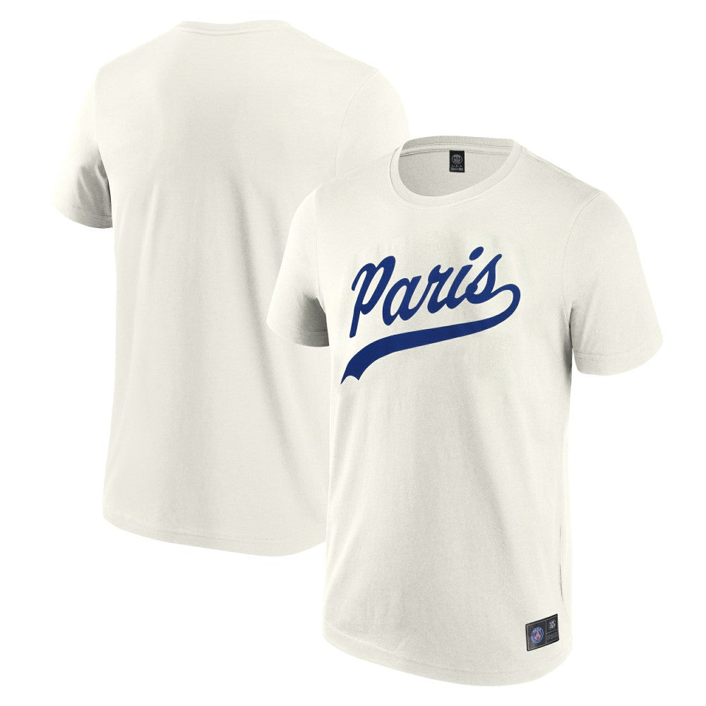 Paris Saint-Germain Collegiate T-Shirt Cream | Fanatics