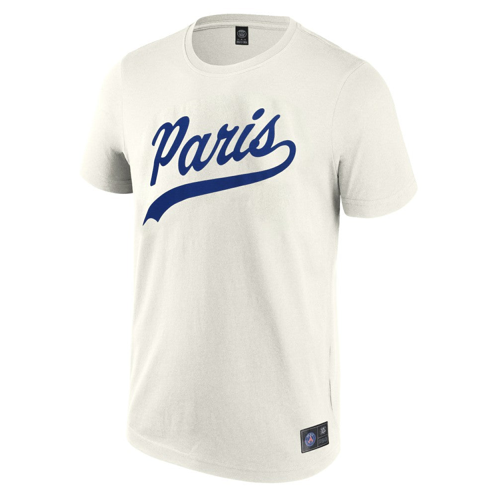 Paris Saint-Germain Collegiate T-Shirt Cream | Fanatics