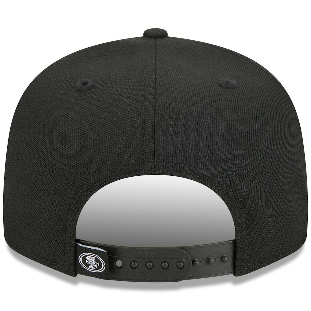 San Francisco 49ers New Era Pride 9FIFTY Snapback Hat Black | NFL