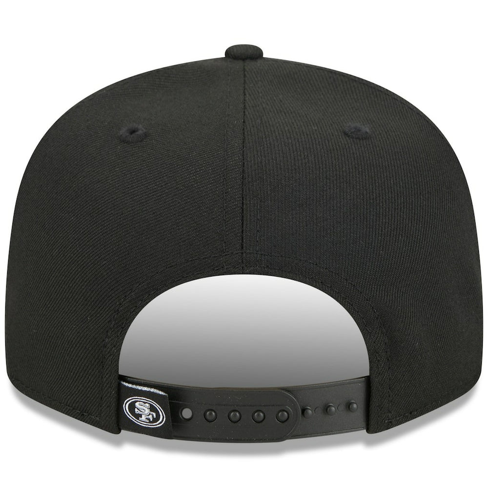 San Francisco 49ers New Era Pride 9FIFTY Snapback Hat Black | NFL