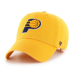 Indiana Pacers '47 Core Logo Clean Up Adjustable Hat Gold - NBA