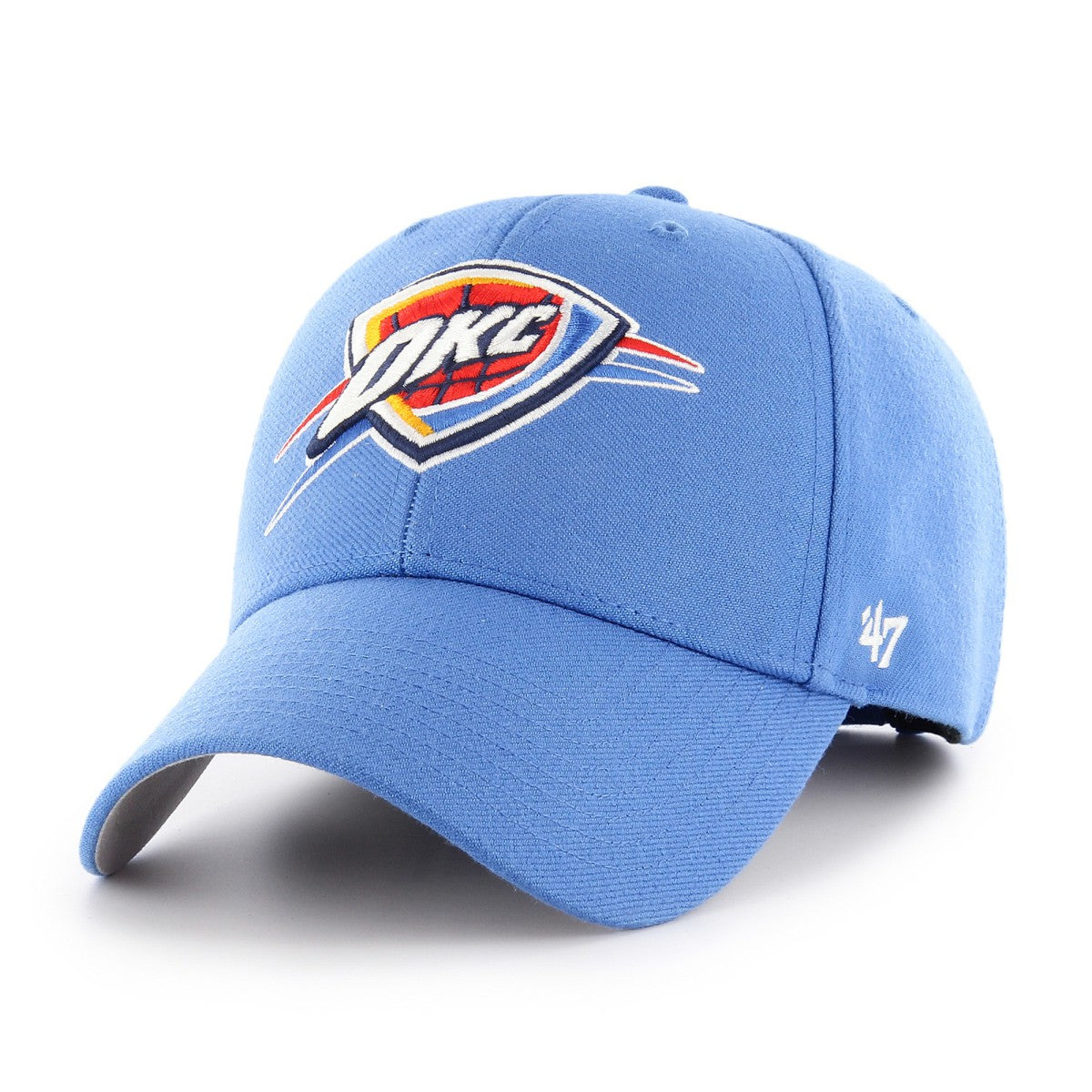 Oklahoma City Thunder '47 Core Logo MVP Adjustable Hat Blue - NBA