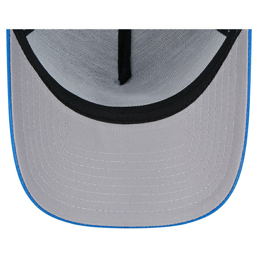 Oklahoma City Thunder Core Logo Foam Front A-Frame 9FORTY Adjustable Trucker Hat Blue - NBA